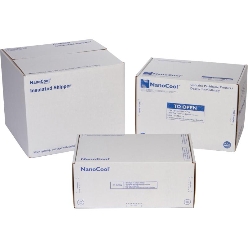 NanoCool parcel shippers for Cell & Gene applications