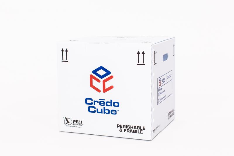 Credo Cube cold chain shipper